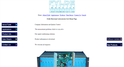 Desktop Screenshot of fylde.com